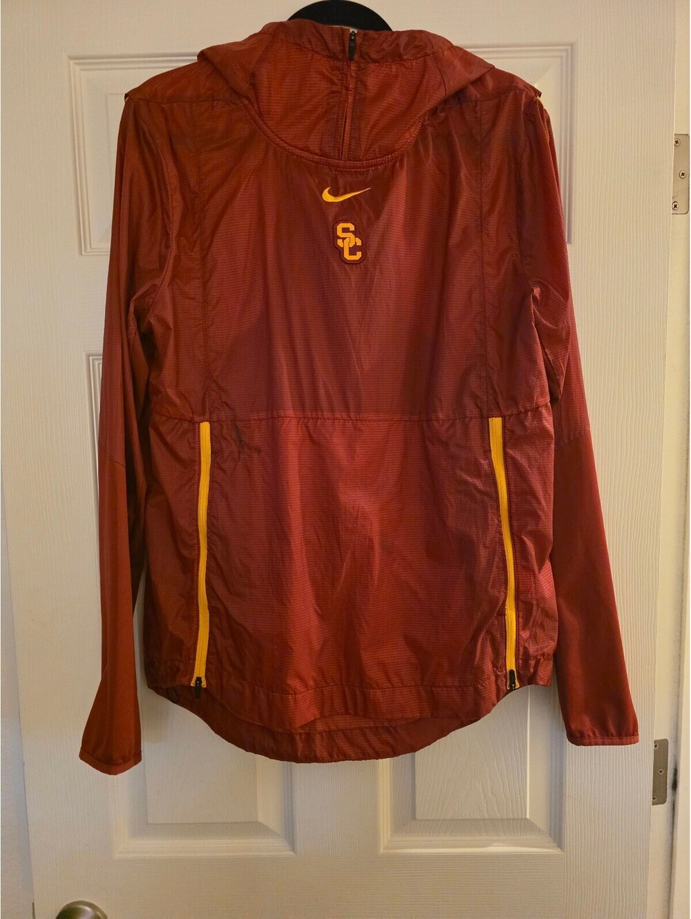 Nike USC Lightweight Hooded Track Jacket Size S